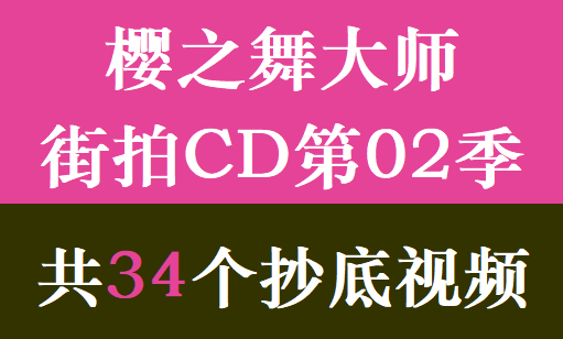 樱之舞大师街拍CD第02季