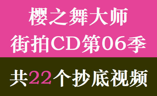 樱之舞大师街拍CD第06季