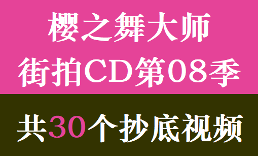 樱之舞大师街拍CD第08季